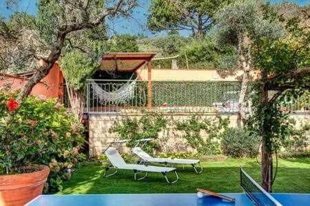 Gocce Villas - Villa De Flores Country Style Villa With Pool Massa Lubrense Ngoại thất bức ảnh